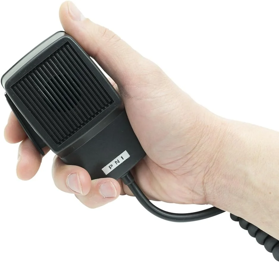 میکروفون دینامیک 6 پین PNI DINAMIC6 برای رادیوهای CB، مشکی، دینامیک میکروفون دینامیک 6 پین PNI DINAMIC6 برای رادیوهای CB، مشکی، دینامیک