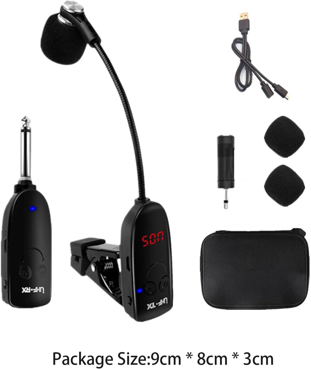 میکروفون ساز بادی LOVIVER، میکروفون بی سیم سازها، میکروفون حرفه ای گیره ای خازنی میکروفون ساز بادی LOVIVER، میکروفون بی سیم سازها، میکروفون حرفه ای گیره ای خازنی