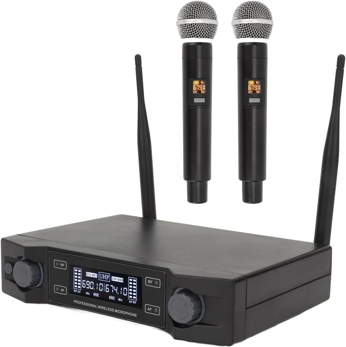 میکروفون دستی، میکروفون بی سیم قابل شارژ با عملکرد ضد نویز، کاهش نویز قابل حمل، یادآوری باتری. میکروفون دینامیک بی سیم برای استفاده مکرر در مهمانی ها میکروفون دستی، میکروفون بی سیم قابل شارژ با عملکرد ضد نویز، کاهش نویز قابل حمل، یادآوری باتری. میکروفون دینامیک بی سیم برای استفاده مکرر در مهمانی ها