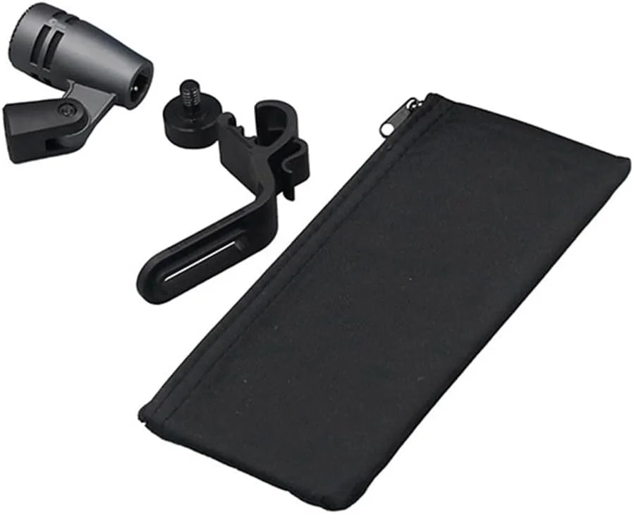 میکروفون دینامیک E604 کاردیوئید برای ساز و درامز به همراه گیره نگهدارنده