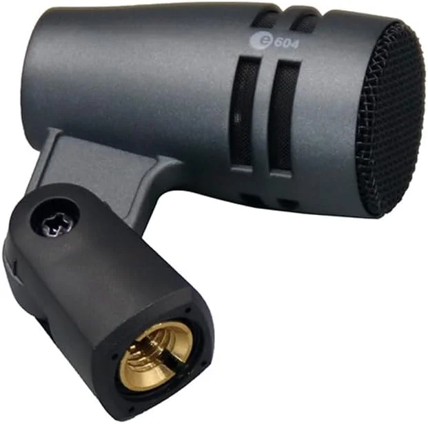 میکروفون دینامیک E604 کاردیوئید برای ساز و درامز به همراه گیره نگهدارنده