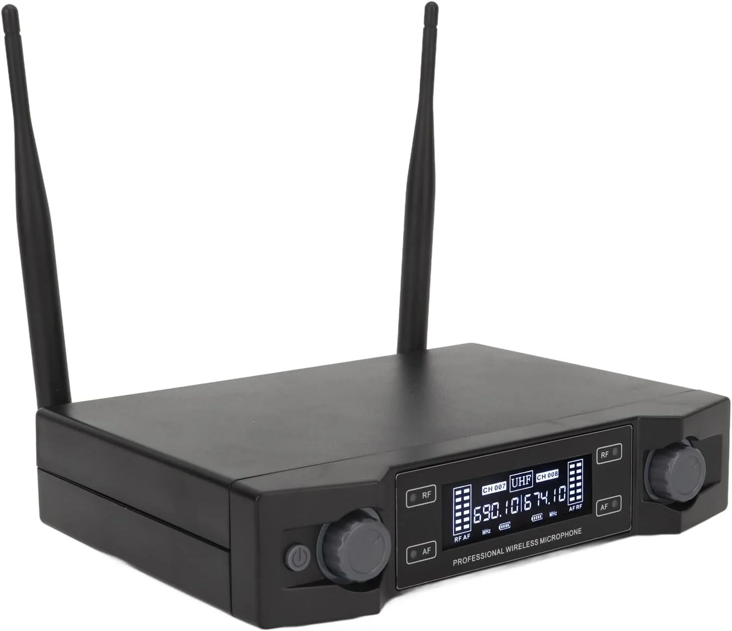 میکروفون دستی، میکروفون بی سیم قابل شارژ با عملکرد ضد نویز، کاهش نویز قابل حمل، یادآوری باتری. میکروفون دینامیک بی سیم برای استفاده مکرر در مهمانی ها