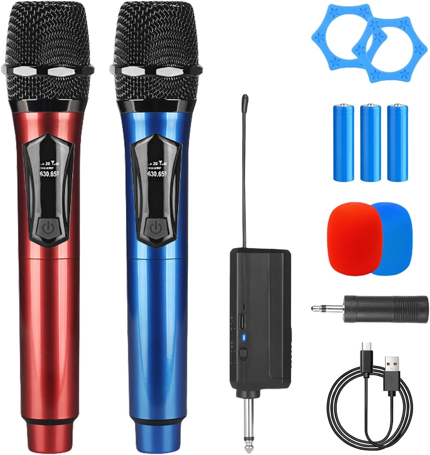 میکروفون بی‌سیم مدل Dual Wireless مجموعه ۲ عددی
