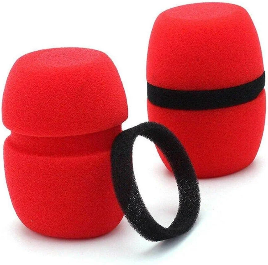 روکش فوم میکروفون - 4 عدد روکش رنگارنگ میکروفون - محافظ گرد و غبار میکروفون - کلاهک اسفنجی روکش فوم میکروفون - 4 عدد روکش رنگارنگ میکروفون - محافظ گرد و غبار میکروفون - کلاهک اسفنجی