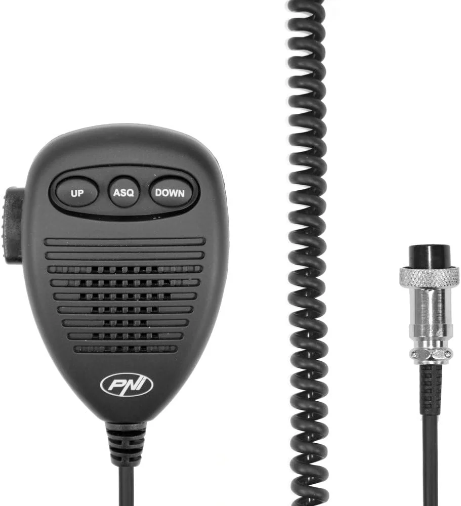 میکروفون 6 پین PNI PNI-MK8000 برای رادیو Escort HP "8000/8001/8024/9000/9001 / 8000L / 8001L"