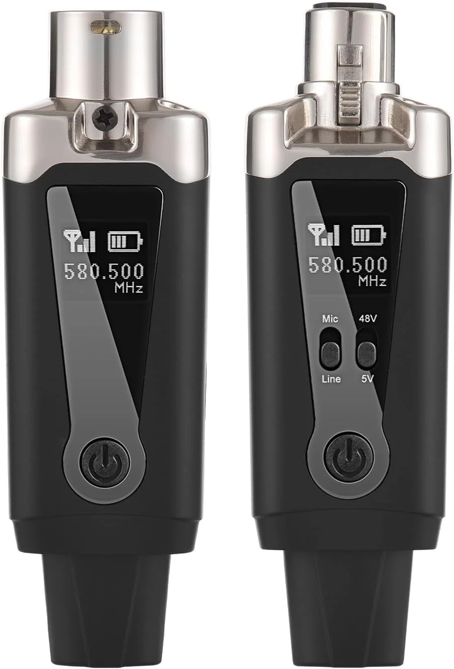 سیستم میکروفون بی سیم حرفه ای UHF پیلیپین، فرستنده و گیرنده XLR، تجهیزات صوتی با کارایی بالا برای اجراهای زنده، ضبط استودیو، حالت های قابل تنظیم، 16 کانال