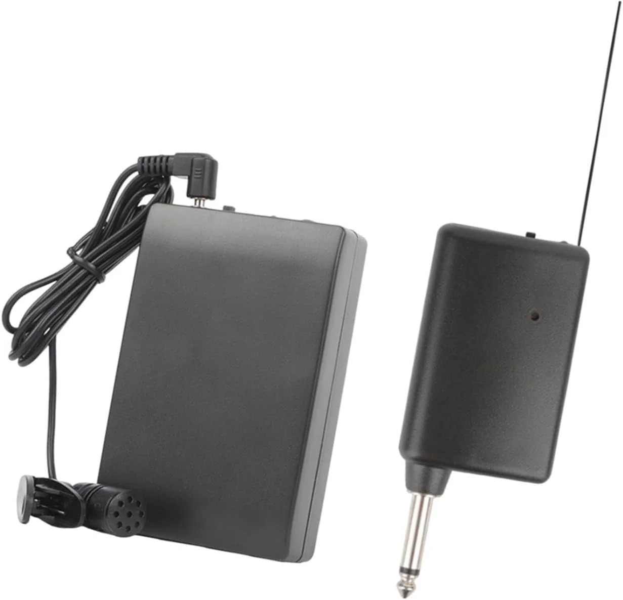 میکروفون - سیستم میکروفون بی سیم - مینی تقویت کننده صدا - میکروفون یقه ای برای