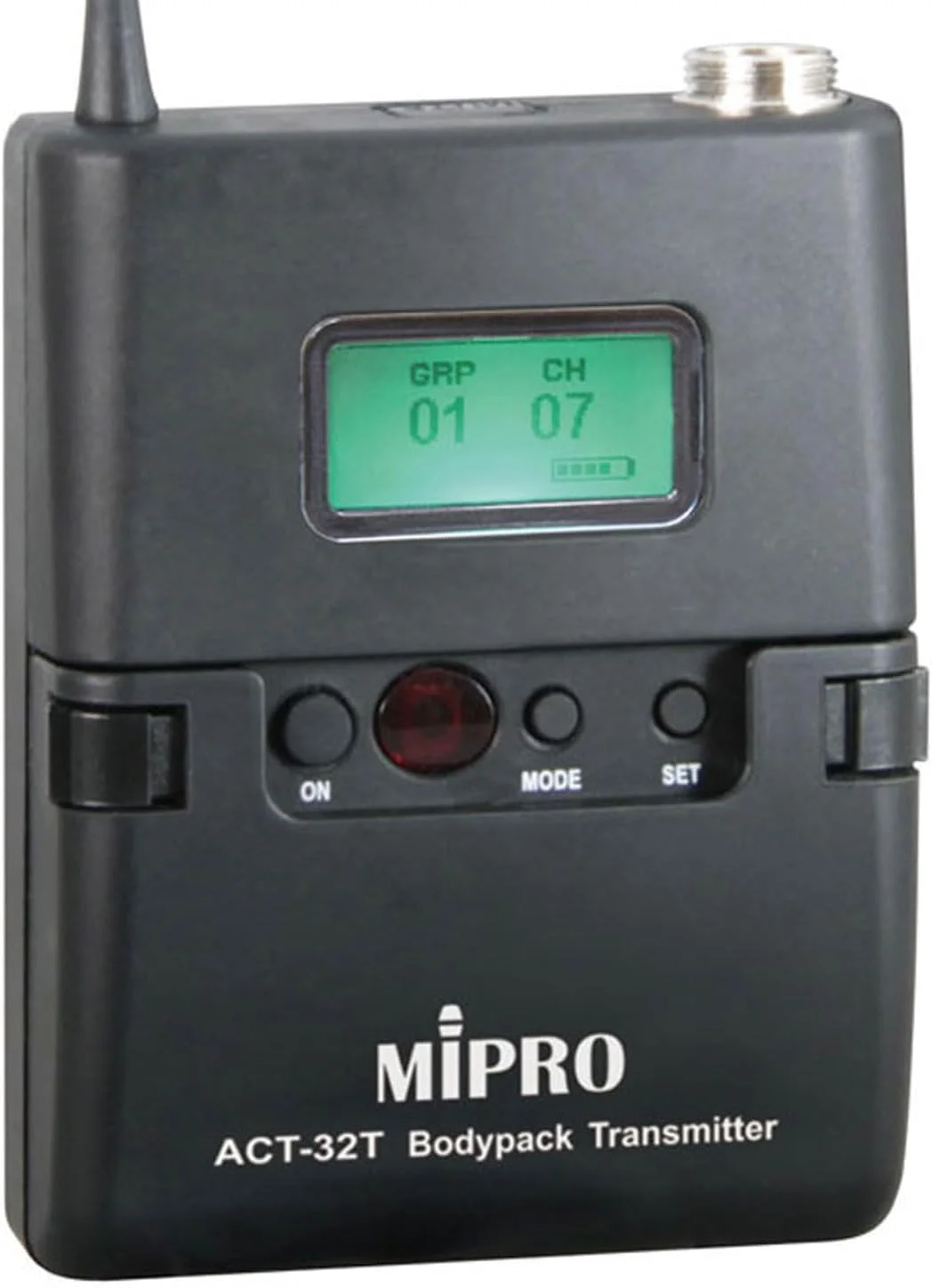 فرستنده جیبی MIPRO ACT-32T + کلید قطع صدا MJ-70 فرستنده جیبی MIPRO ACT-32T + کلید قطع صدا MJ-70