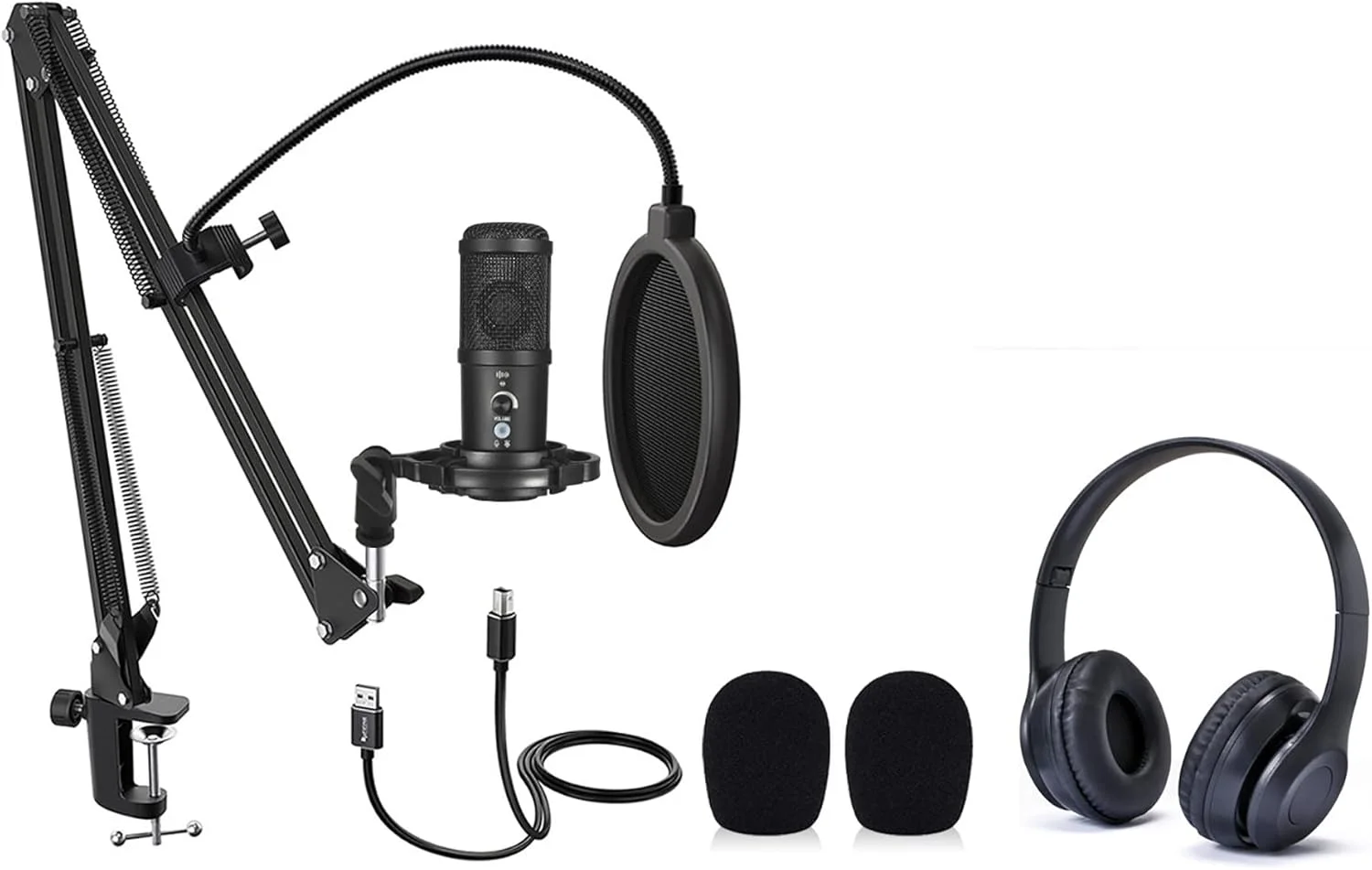 کیت پادکست MyStudio، تجهیزات کامل شامل میکروفون و هدفون