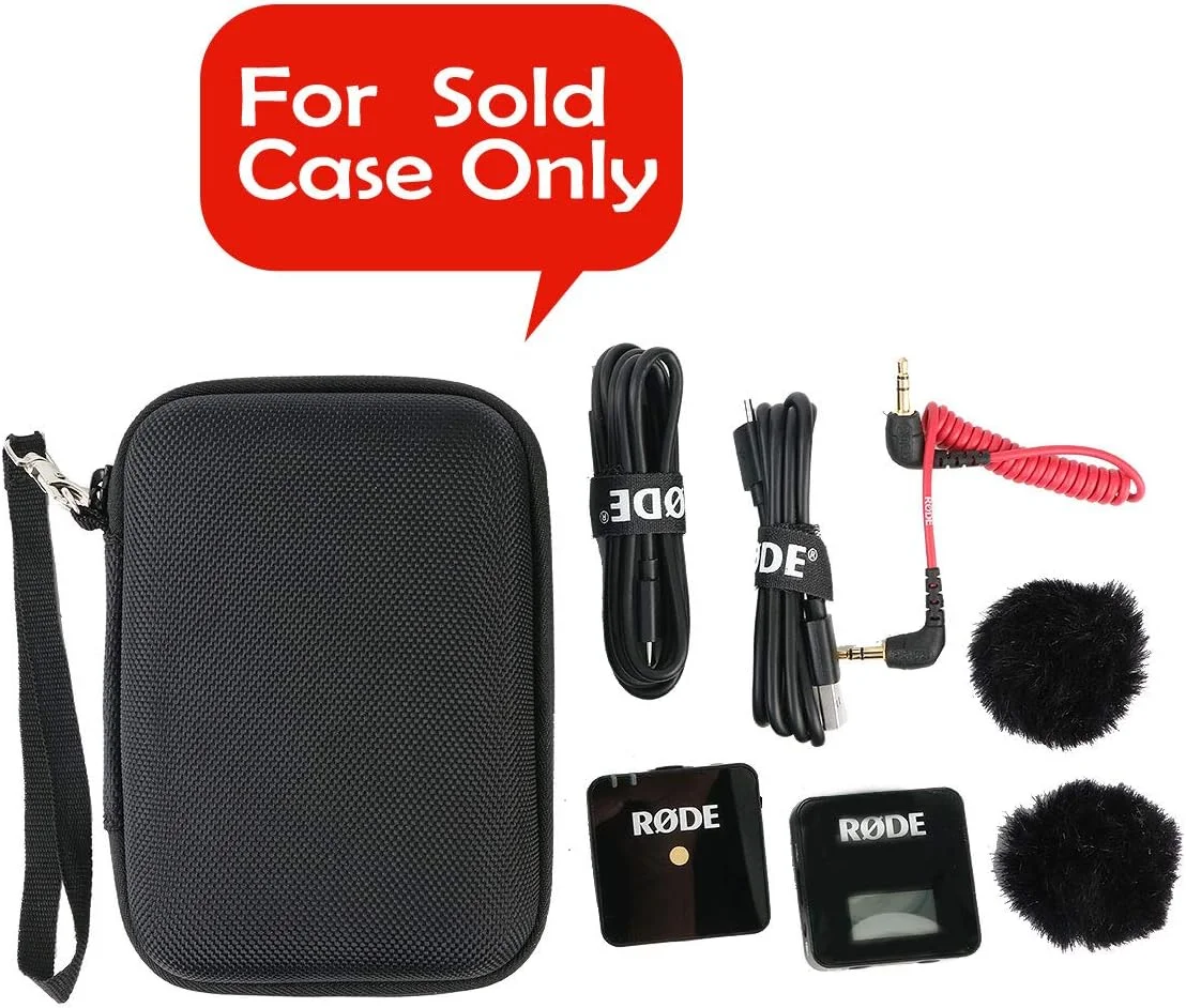 کیف محافظ هارد Khanka برای سیستم میکروفون بی سیم RØDE Wireless ME/GO II/GO (فقط کیف)