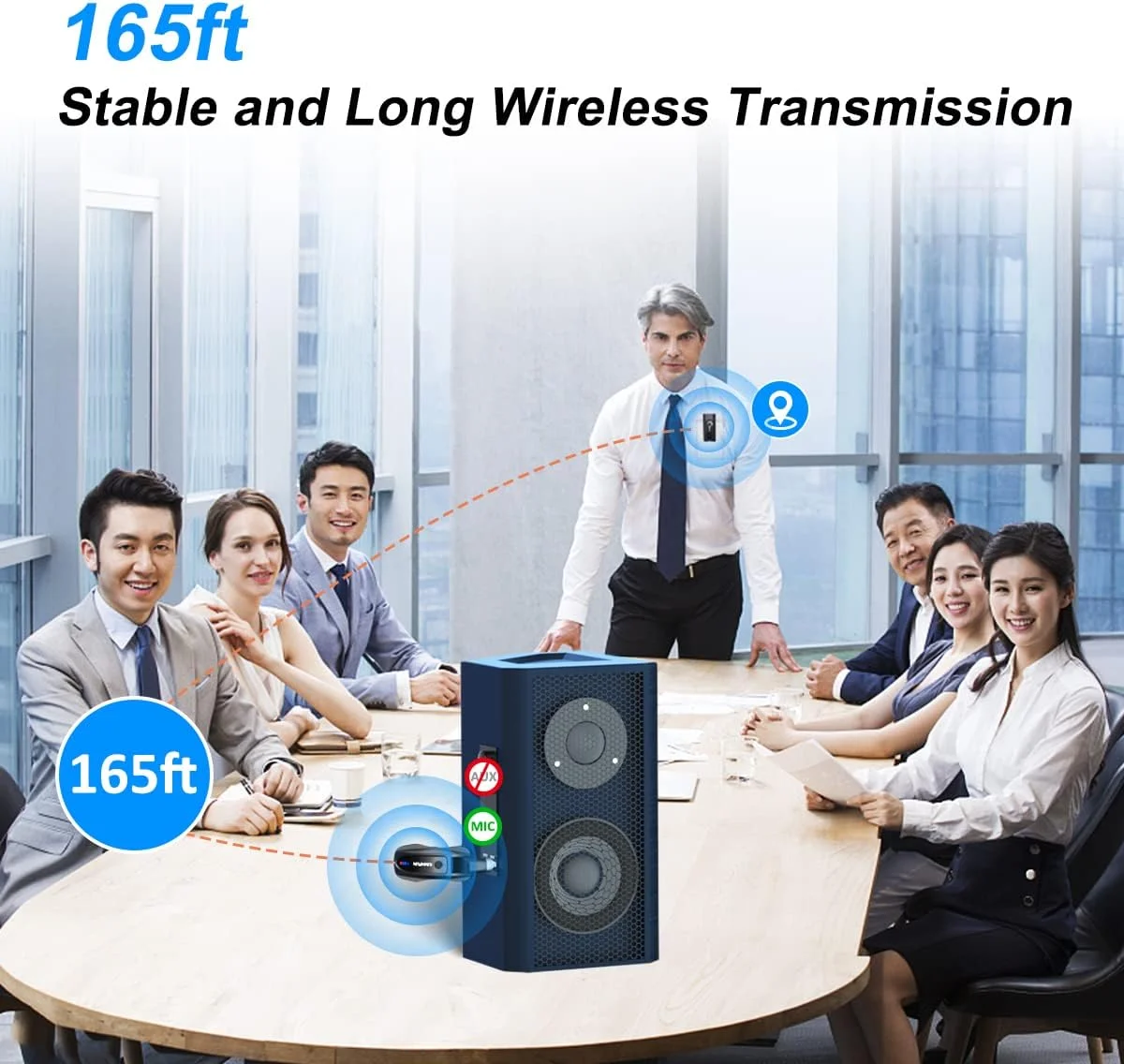 میکروفون بی سیم هدست و یقه ای 2.4G KIMAFUN، میکروفون گیره ای بی سیم برای تقویت صدا، تدریس، جلسات، مصاحبه ها، سخنرانی ها، سمینارها، KM-G70 (1TX+1RX) میکروفون بی سیم هدست و یقه ای 2.4G KIMAFUN، میکروفون گیره ای بی سیم برای تقویت صدا، تدریس، جلسات، مصاحبه ها، سخنرانی ها، سمینارها، KM-G70 (1TX+1RX)