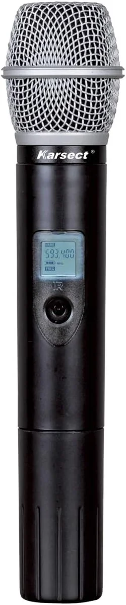 ست میکروفون بی سیم کارسکت JRU-561 / HT-51C با میکروفون دستی ست میکروفون بی سیم کارسکت JRU-561 / HT-51C با میکروفون دستی