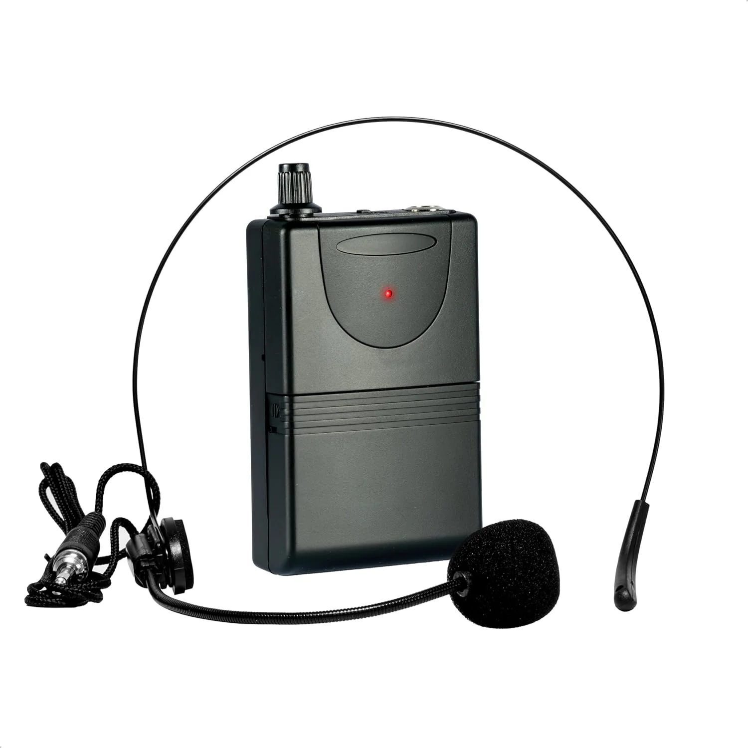 ایبیزا - PORTUHF-Head - میکروفون هدست با فرستنده جیبی UHF 863MHz - باطری خور - بی سیم - برد بزرگ - میکروفون هدست