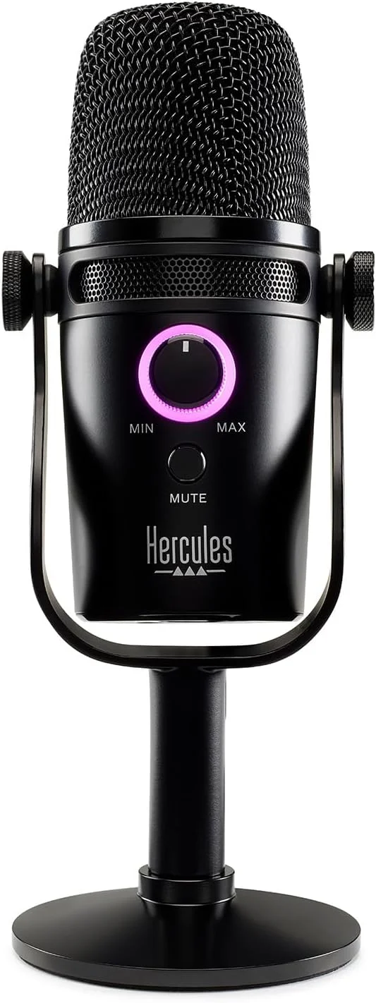 کیت استریم هرکولس – کنترلر صوتی گیمینگ Stream 100 برای کامپیوتر ویندوزی + میکروفون USB/XLR مدل HUD-600 + Voicemod Pro (3 ماهه) کیت استریم هرکولس – کنترلر صوتی گیمینگ Stream 100 برای کامپیوتر ویندوزی + میکروفون USB/XLR مدل HUD-600 + Voicemod Pro (3 ماهه)