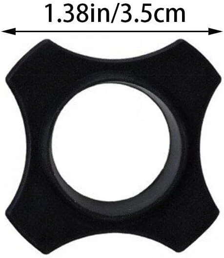 دو عدد حلقه سیلیکونی ضد لغزش برای میکروفون های بی سیم - محافظ برای جلوگیری از غلتیدن و آسیب دیدن تجهیزات میکروفون