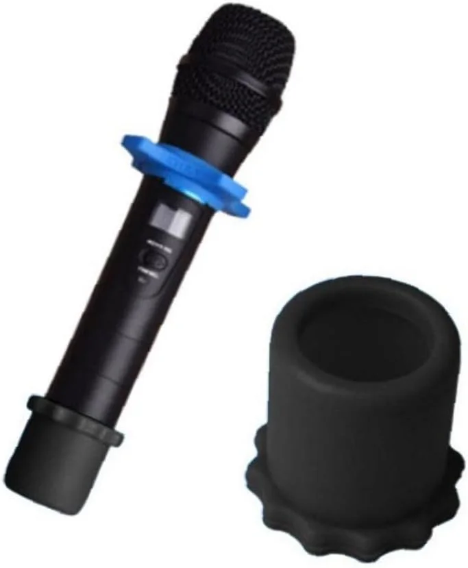 2 عدد آستین ضد لرزش میکروفون بی سیم دستی - میکروفون - نگهدارنده آستین میله اتصال برای دستگاه های KTV 2 عدد آستین ضد لرزش میکروفون بی سیم دستی - میکروفون - نگهدارنده آستین میله اتصال برای دستگاه های KTV