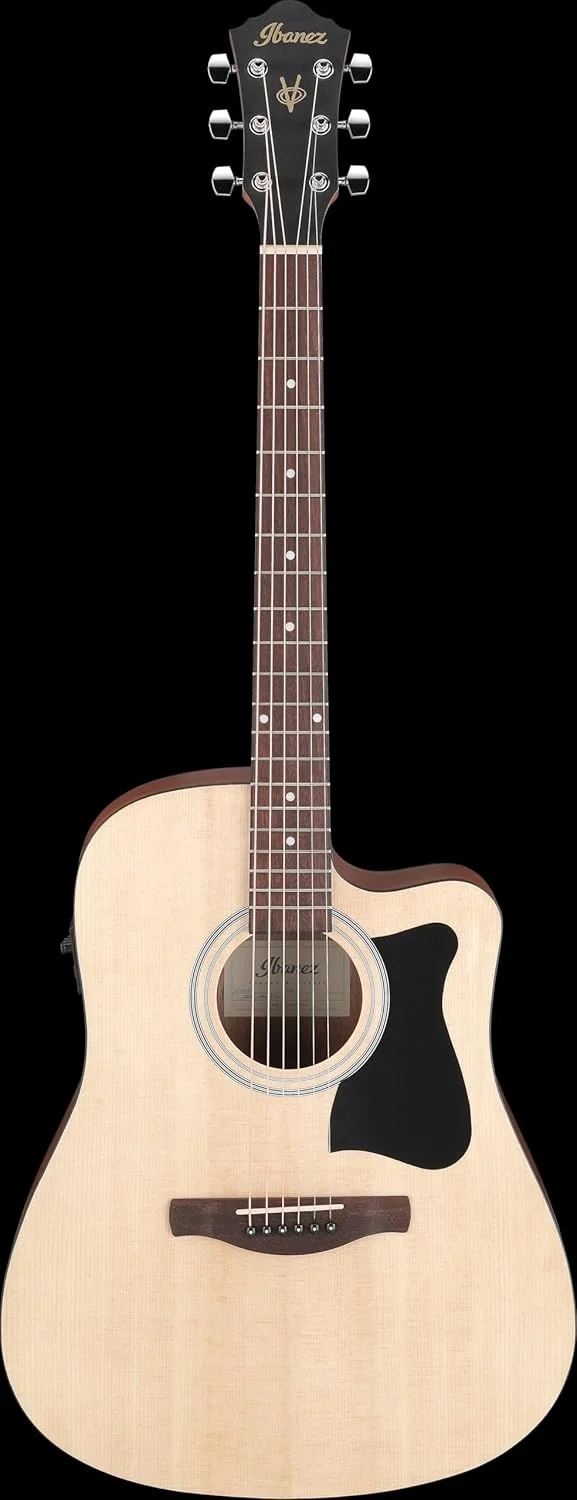 گیتار آکوستیک 6 سیم آیبانز سری V - رنگ چوب طبیعی گیتار آکوستیک 6 سیم آیبانز سری V - رنگ چوب طبیعی