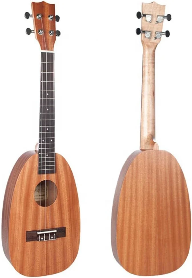 یوکللی سوپرانو آناناسی شکل 66 سانتی‌متری، گیتار آکوستیک، گیتار بومی، گیتار باس، گیتار مسافرتی