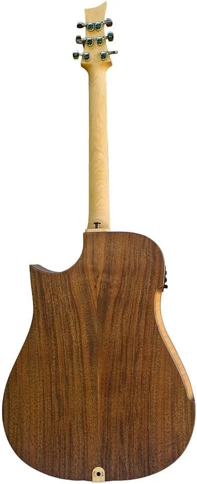 گیتار آکوستیک دست ساز ریورسونگ Tradition 2 P با صفحه رویی صنوبر لوتز و بدنه گردوی AAA، پری امپ B-Band، به همراه کیف – صدای حرفه ای، طراحی نوآورانه و راحتی ساخت کانادا