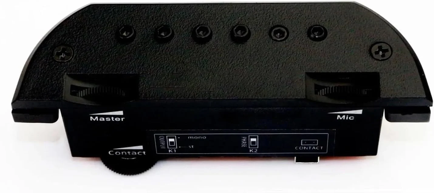 پیکاپ گیتار آکوستیک، صدای ملایم متوسط، مناسب برای حفره صدا 94-105 میلی‌متری، پیکاپ گیتار آکوستیک، لوازم جانبی گیتار یوکللی