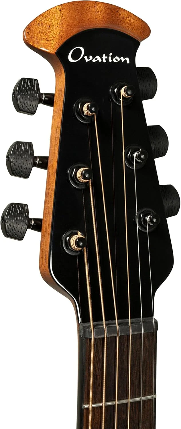 گیتار آکوستیک الکتریک Ovation Pro Series Ultra 1516 Mid Non-Cutaway - صفحه رویی صنوبر یکپارچه درجه A - بدنه Lyrachord با عمق متوسط - همراه با سافت کیس - رنگ UV، جلوه متالیک - Vampira Red - 1516VRM-G گیتار آکوستیک الکتریک Ovation Pro Series Ultra 1516 Mid Non-Cutaway - صفحه رویی صنوبر یکپارچه درجه A - بدنه Lyrachord با عمق متوسط - همراه با سافت کیس - رنگ UV، جلوه متالیک - Vampira Red - 1516VRM-G