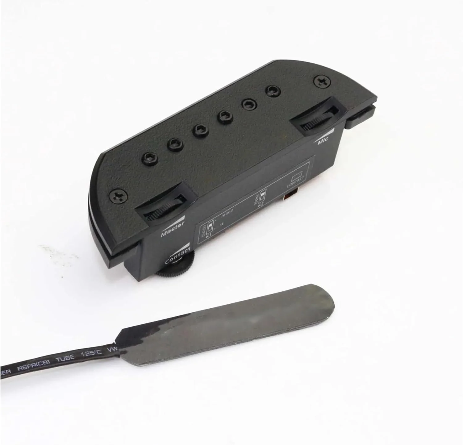 پیکاپ گیتار آکوستیک، صدای ملایم متوسط، مناسب برای حفره صدا 94-105 میلیمتری، پیکاپ گیتار آکوستیک، لوازم جانبی گیتار یوکللی پیکاپ گیتار آکوستیک، صدای ملایم متوسط، مناسب برای حفره صدا 94-105 میلیمتری، پیکاپ گیتار آکوستیک، لوازم جانبی گیتار یوکللی