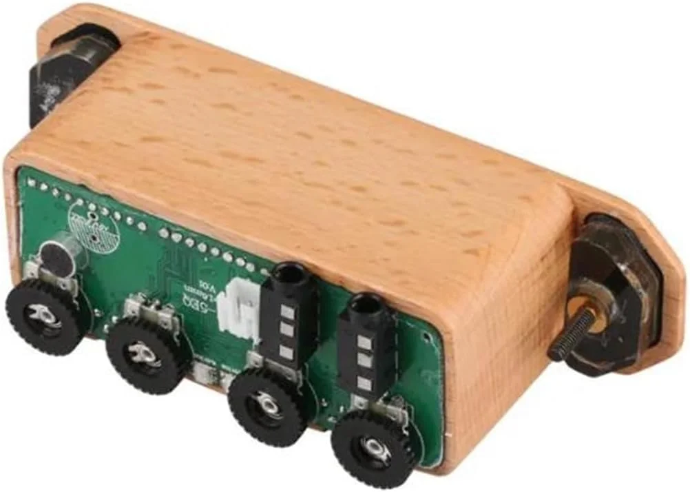 پیکاپ گیتار آکوستیک BT رزونانس، پیکاپ گیتار آکوستیک قابل نصب، لوازم جانبی پیکاپ سوراخ صدا قابل شارژ با افکت تاخیر ریورب