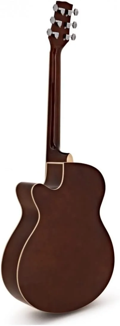 پکیج آغازگر گیتار آکوستیک Gear4music - Single Cutaway، طبیعی