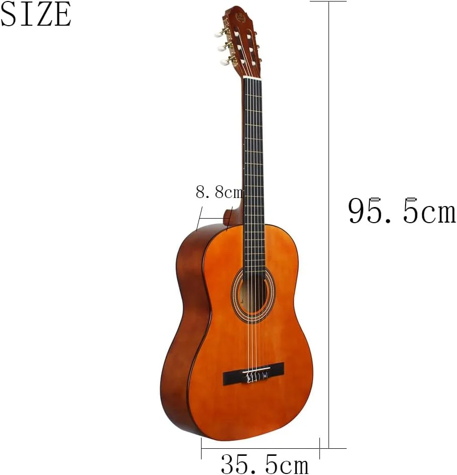 گیتار کنسرت 38 اینچی، گیتار چوبی لیندن با لبه های گرد، گیتار کلاسیک، گیتار آکوستیک، گیتار آکوستیک کلاسیک، گیتار مناسب نوازندگان بزرگسال، ساز زهی، ساز موسیقی (آبی) گیتار کنسرت 38 اینچی، گیتار چوبی لیندن با لبه های گرد، گیتار کلاسیک، گیتار آکوستیک، گیتار آکوستیک کلاسیک، گیتار مناسب نوازندگان بزرگسال، ساز زهی، ساز موسیقی (آبی)