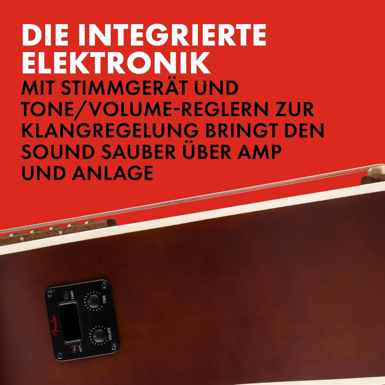 گیتار آکوستیک کات اوی Fender California Debut Redondo Dreadnought، صفحه صنوبر، پیک گارد مشکی، 2 Tone-Sunburst