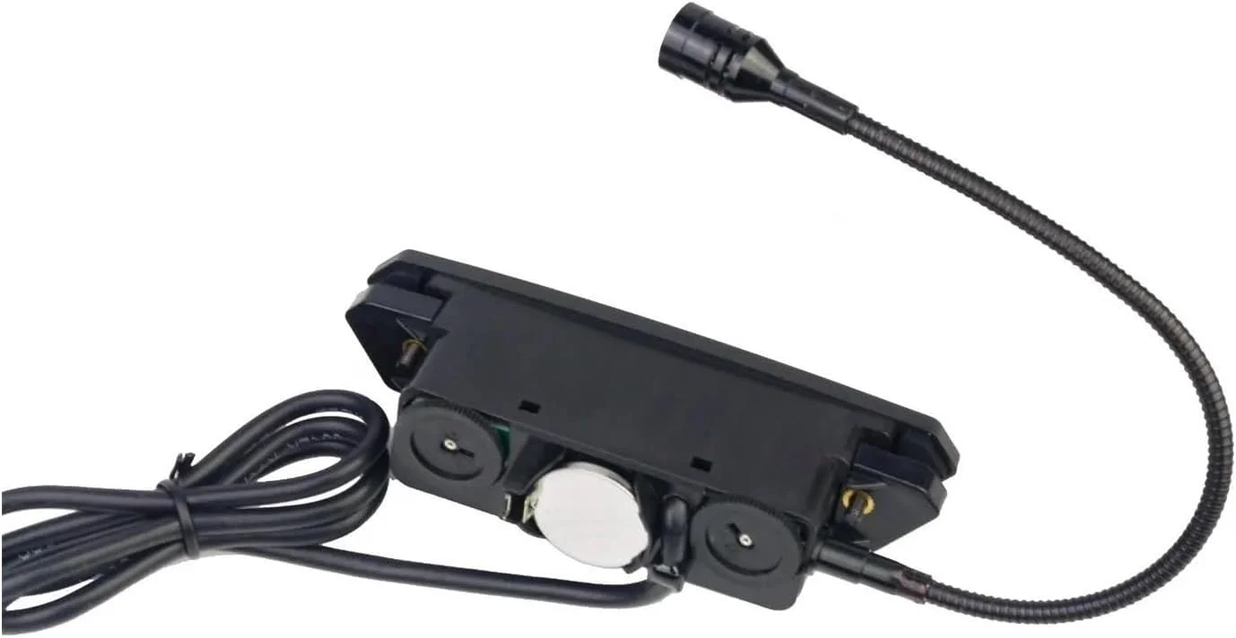 پیکاپ گیتار آکوستیک اکتیو هامباکر دهانه صدا گیتار آکوستیک با میکروفون صدای شفاف با کنترل صدا