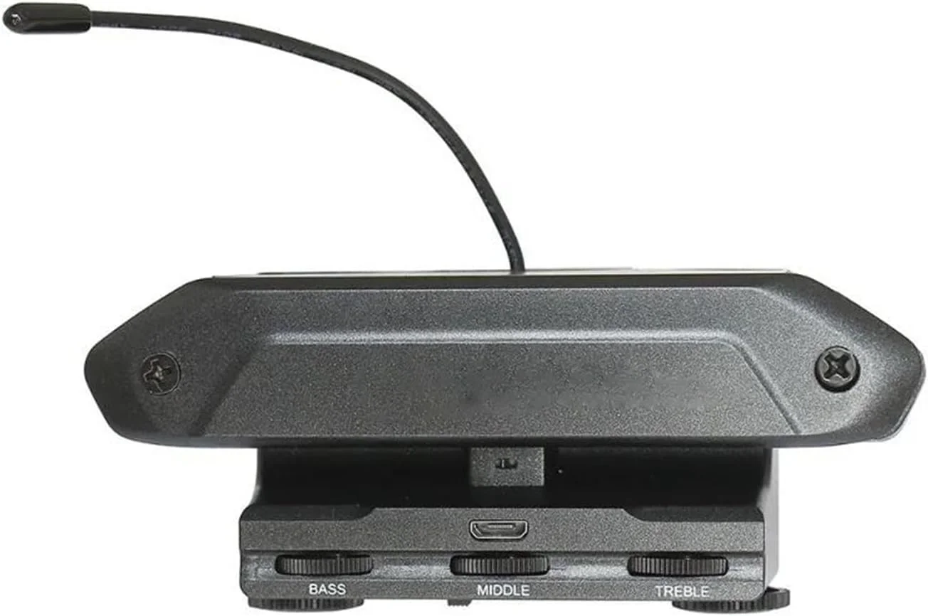 پیکاپ گیتار آکوستیک با کنترل مغناطیسی زیر و بم و میانی به همراه میکروفون، قطعات پیکاپ گیتار آکوستیک پیکاپ گیتار آکوستیک با کنترل مغناطیسی زیر و بم و میانی به همراه میکروفون، قطعات پیکاپ گیتار آکوستیک