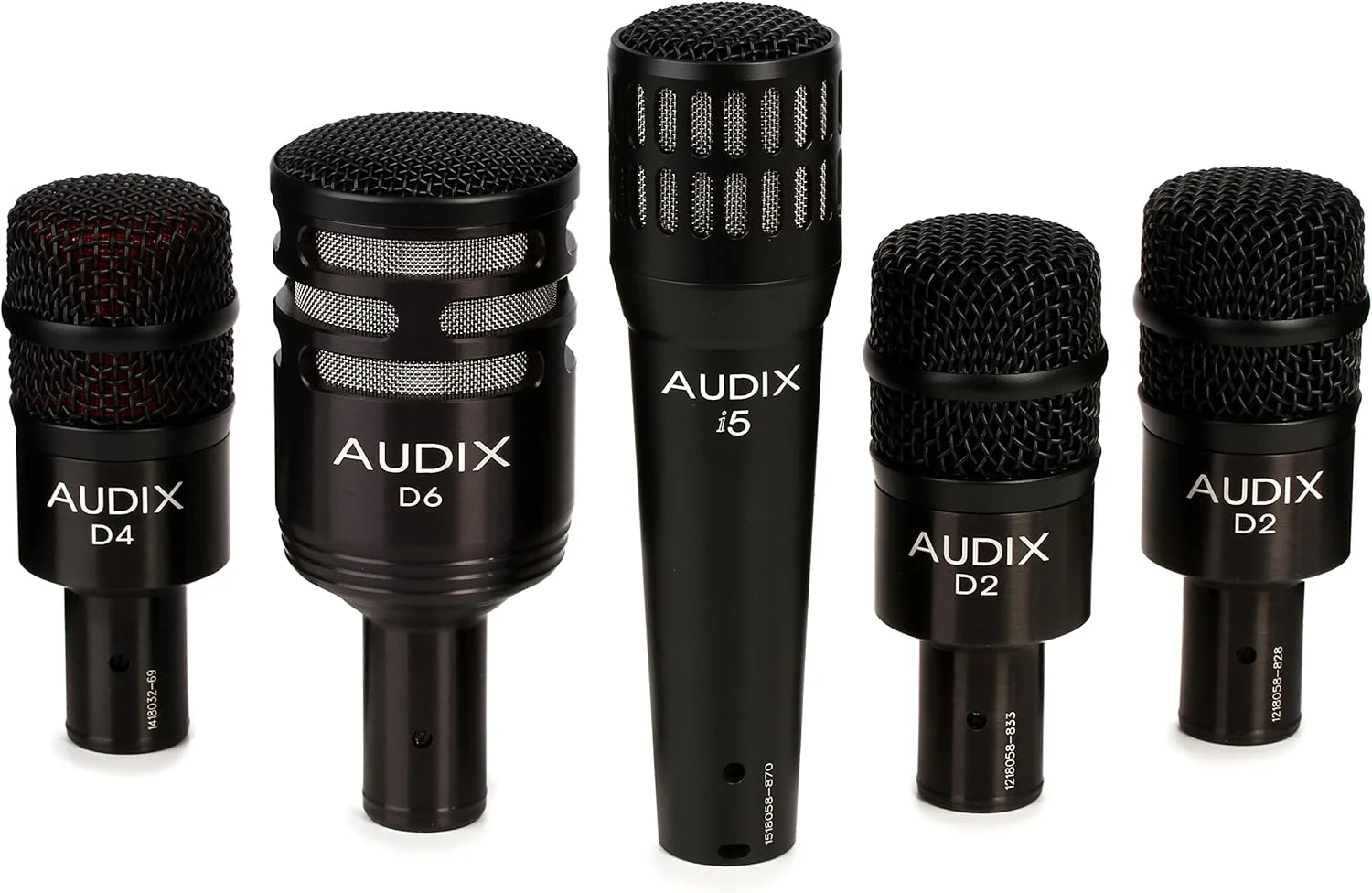 مجموعه میکروفون درامز Audix DP-5-A شامل ۵ میکروفون و لوازم جانبی