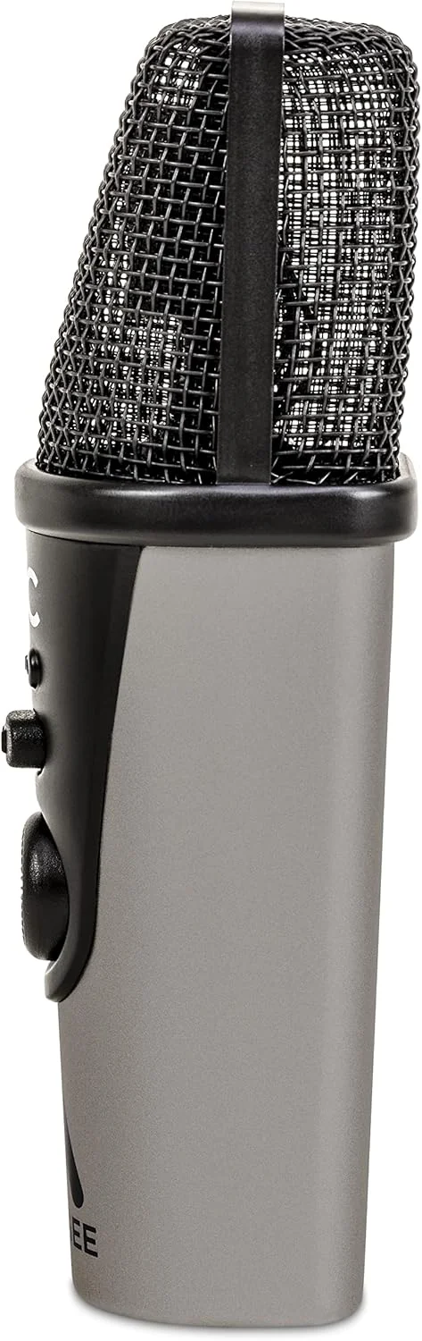 میکروفون USB Apogee MIC Plus (الگوی قطبی کاردیوئید، iOS، مک و ویندوز، ضبط صدا و آواز، LED وضعیت چند رنگ، پورت Micro-USB)