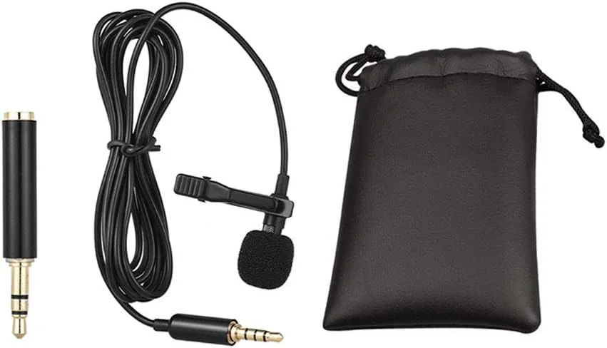 میکروفون یقهای حرفهای، میکروفون همه جهته با سیستم گیره آسان، مناسب برای دوربین گوشی هوشمند، پخش زنده، مصاحبههای پادکست. میکروفون یقهای حرفهای، میکروفون همه جهته با سیستم گیره آسان، مناسب برای دوربین گوشی هوشمند، پخش زنده، مصاحبههای پادکست.