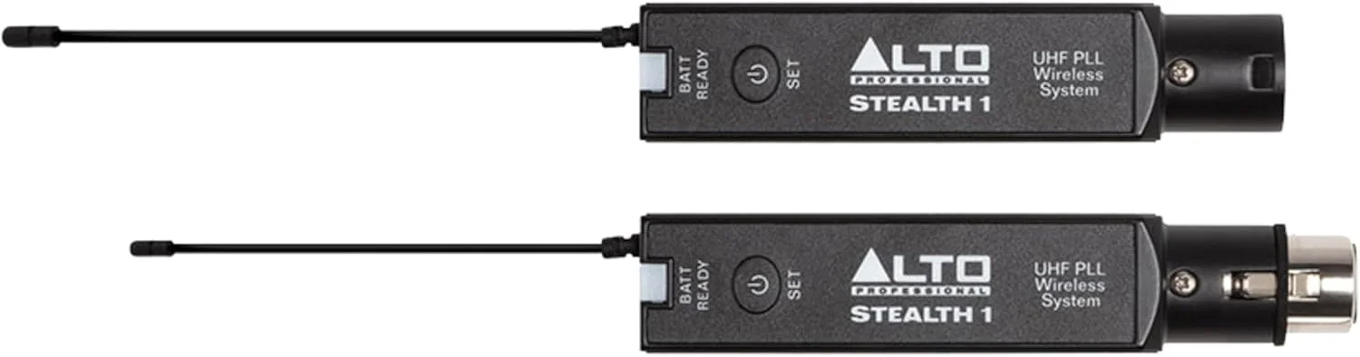 ALTO Stealth 1 - سیستم صوتی بی سیم تک کاناله UHF XLR، فرستنده و گیرنده برای بلندگوهای اکتیو، میکسرها و میکروفون های داینامیک