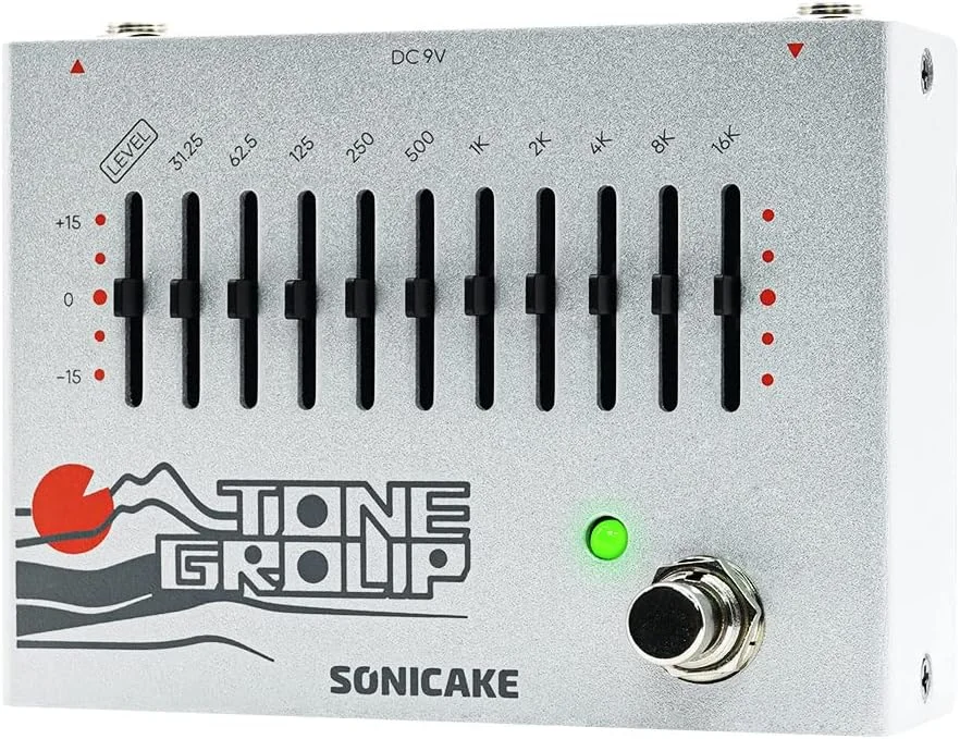 پدال افکت اکولایزر گیتار SONICAKE EQ با 10 باند تُن