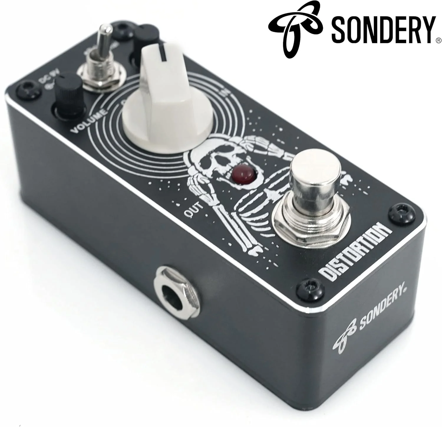 پدال افکت دیستورشن گیتار Sondery، بازسازی صدای کلاسیک استک بریتانیایی دهه 70-80 - True Bypass، 2 حالت روشن و نرمال