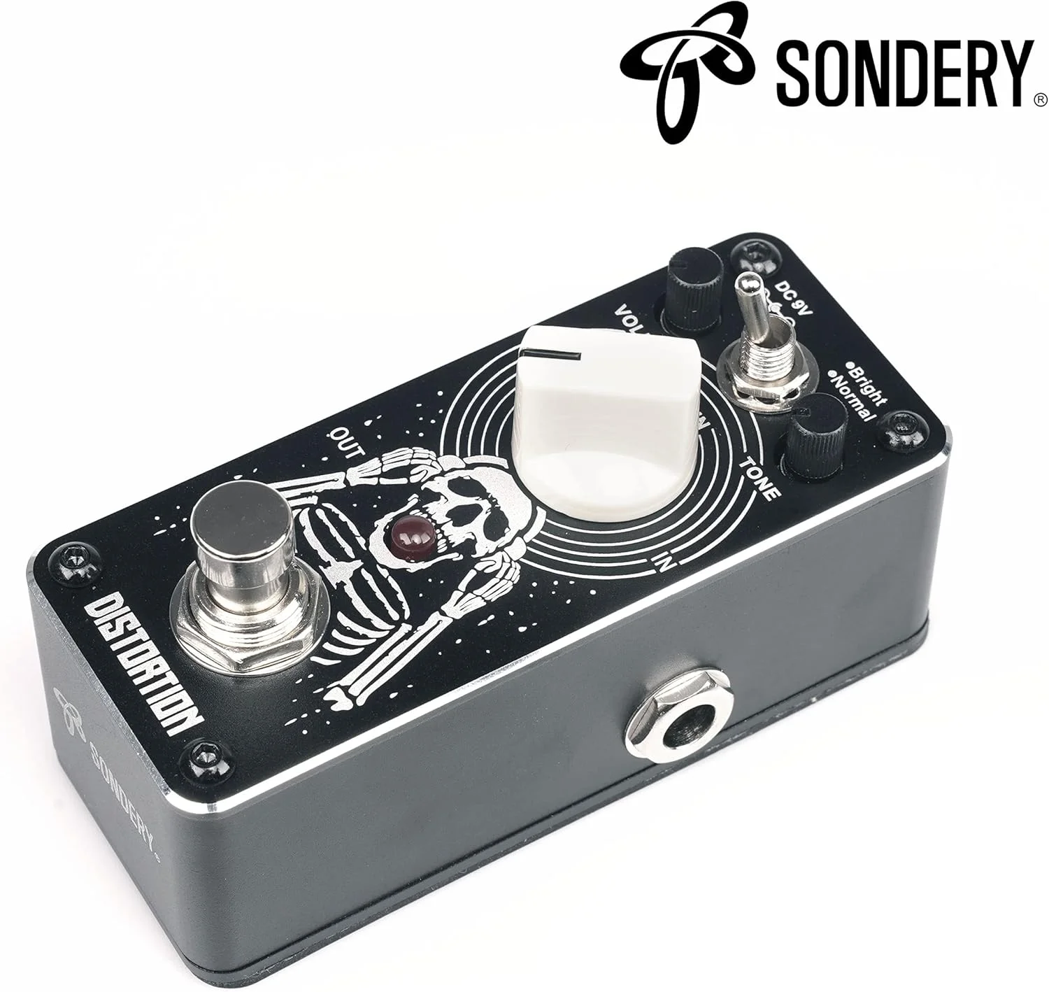 پدال افکت دیستورشن گیتار Sondery، بازسازی صدای کلاسیک استک بریتانیایی دهه 70-80 - True Bypass، 2 حالت روشن و نرمال