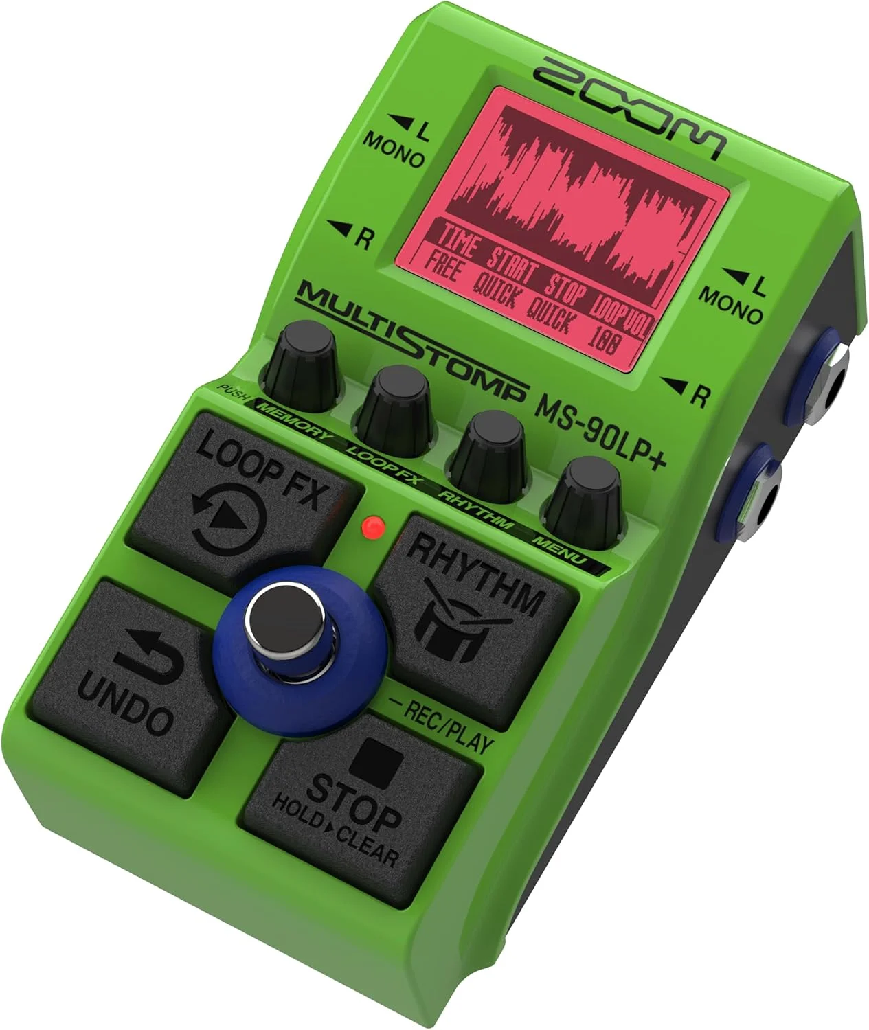 پدال لوپر ZOOM MS-90LP+ برای گیتار و باس، 32 بیت ممیز شناور، 100 لوپ، 90 دقیقه برای هر لوپ، حداکثر 13 ساعت ضبط، لایه، افکت ها و الگوهای ریتم، اجرای زنده و استودیو پدال لوپر ZOOM MS-90LP+ برای گیتار و باس، 32 بیت ممیز شناور، 100 لوپ، 90 دقیقه برای هر لوپ، حداکثر 13 ساعت ضبط، لایه، افکت ها و الگوهای ریتم، اجرای زنده و استودیو