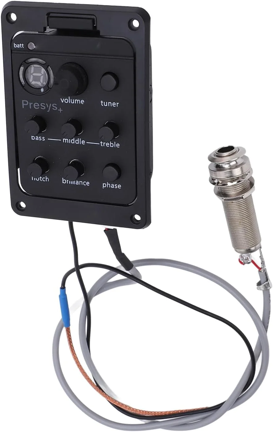 پری امپ گیتار، اکولایزر EQ با عملکرد فاز، پری امپ استیج، نمایشگر LED برای نوازندگان گیتار، گروه موسیقی و استودیو