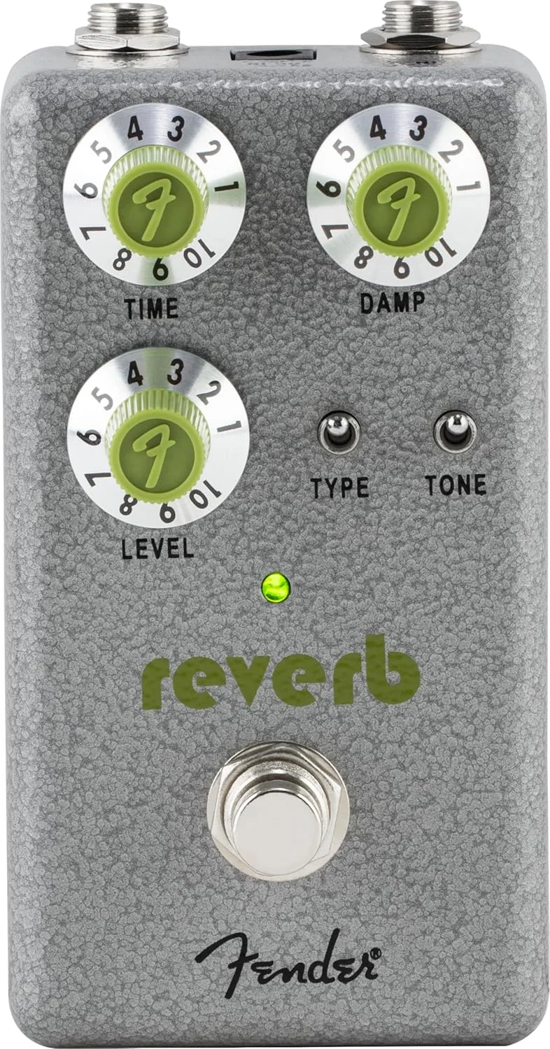فندر Hammertone Reverb، پدال افکت، افکت ریورب برای گیتار الکتریک و باس، پدال گیتار جمع و جور، دستگاه افکت ریورب، ترو بای‌پس، افکت گیتار، پدال ریورب، لوازم جانبی گیتار، برای مبتدیان، حرفه‌ای‌ها