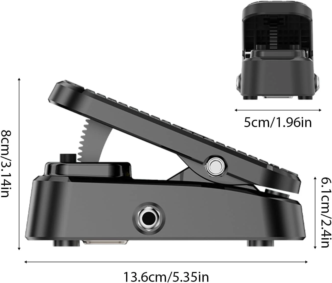 پدال افکت گیتار Btuty Volume Expression 2-در-1، کنترل دوگانه، بافر ساکت، شاسی فلزی، رابط استریو، بدون نیاز به برق برای گیتار باس پدال افکت گیتار Btuty Volume Expression 2-در-1، کنترل دوگانه، بافر ساکت، شاسی فلزی، رابط استریو، بدون نیاز به برق برای گیتار باس