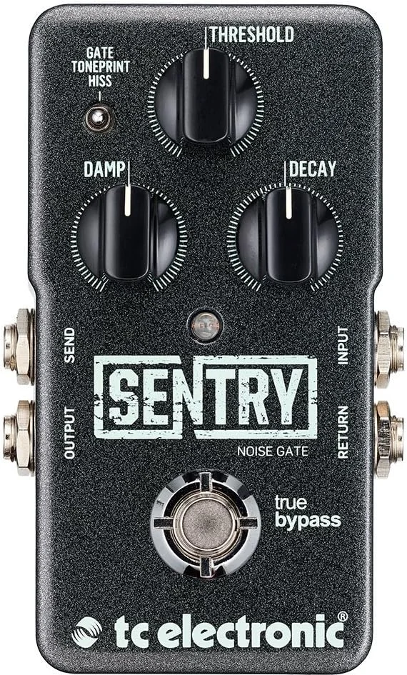 پدال حذف نویز چند بانده TC Electronic SENTRY NOISE GATE با حالت Hard-Gate و TonePrints یکپارچه*