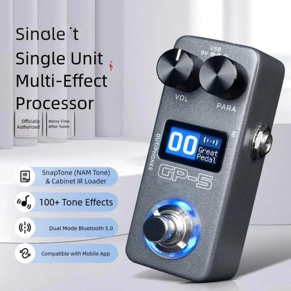 پردازشگر چند افکتی برای گیتار الکتریک، کارت صدای جمع و جور، لودر درام، پدال