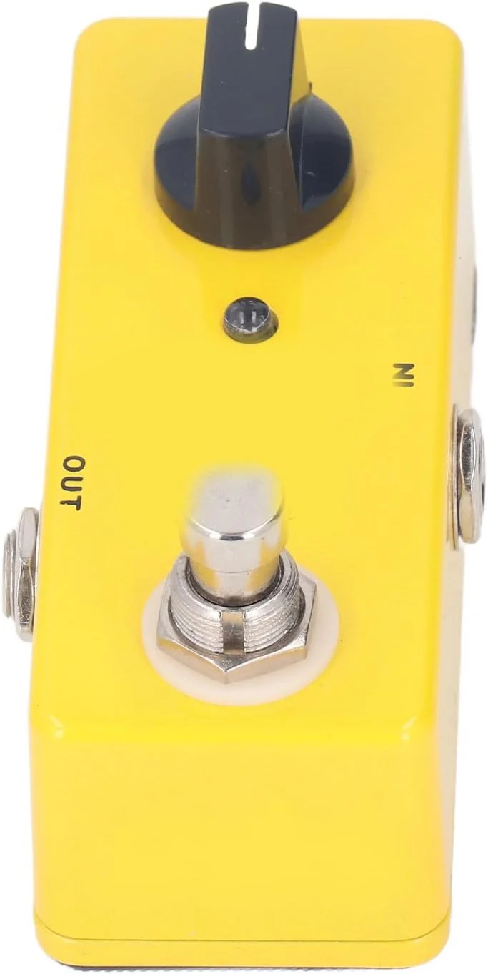 پدال افکت بوستر گیتار الکتریک آلیاژ آلومینیوم لوازم جانبی گیتار تک کنترلی