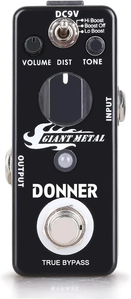 پدال افکت گیتار درایو متال غول پیکر Donner