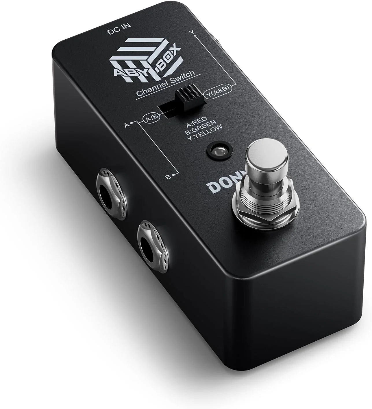 انتخابگر خط جعبه ای Donner ABY، پدال افکت گیتار مینی سوئیچ AB با بای پس واقعی