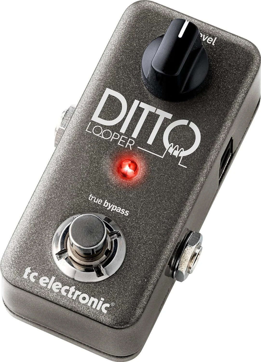 پدال لوپر شهودی TC Electronic DITTO LOOPER با 5 دقیقه زمان لوپینگ، Analog-Dry-Through و True Bypass