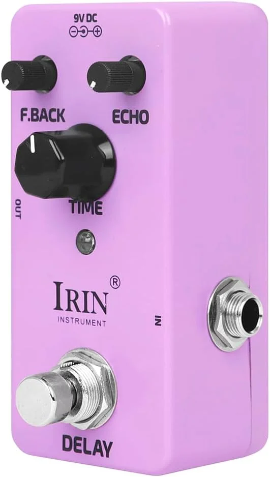 پدال افکت دیلی گیتار الکتریک Alnicov برای لوازم جانبی گیتار، صورتی